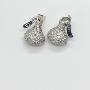 HERSHEY'S Kisses 925 STERLING Silver EARRINGS